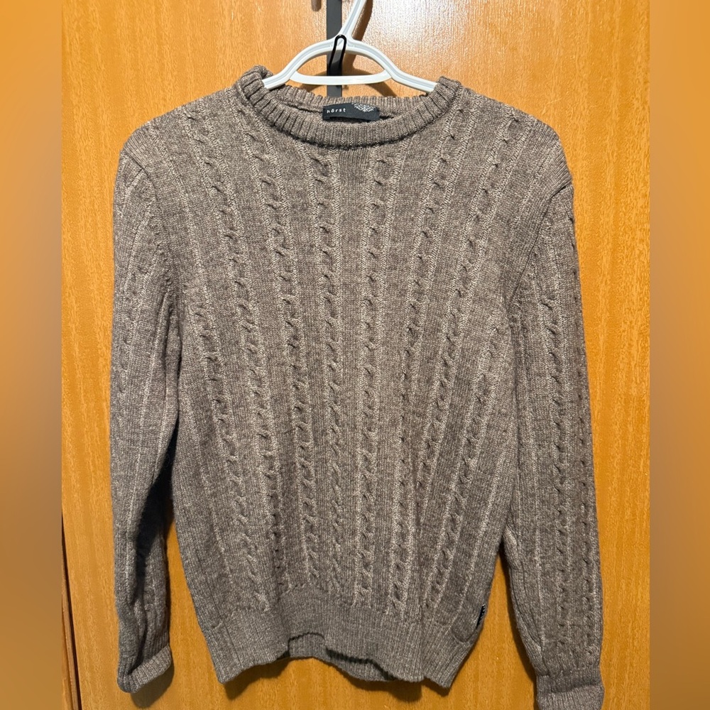 Horst Men's Crewneck Sweater - Brown
